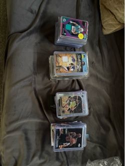 Hockey, baseball, football badketball. From Micheal jordan cards, patch and autograph cards