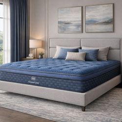King Mattress - Brooklyn Bedding Signature Hybrid Soft Pillow Top, $420