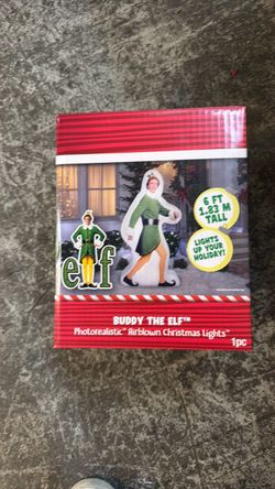 Buddy the Elf 6ft Airblown Inflatable Christmas Decoration