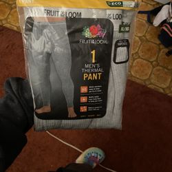Fruit of the Loom Men's Thermal Pants 