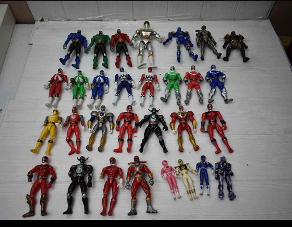 Vintage Power Rangers Lot 90s 2k