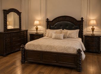 Stunning 7pc King bedroom set