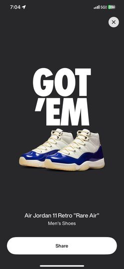 Jordan 11 Retro “Rare Air”