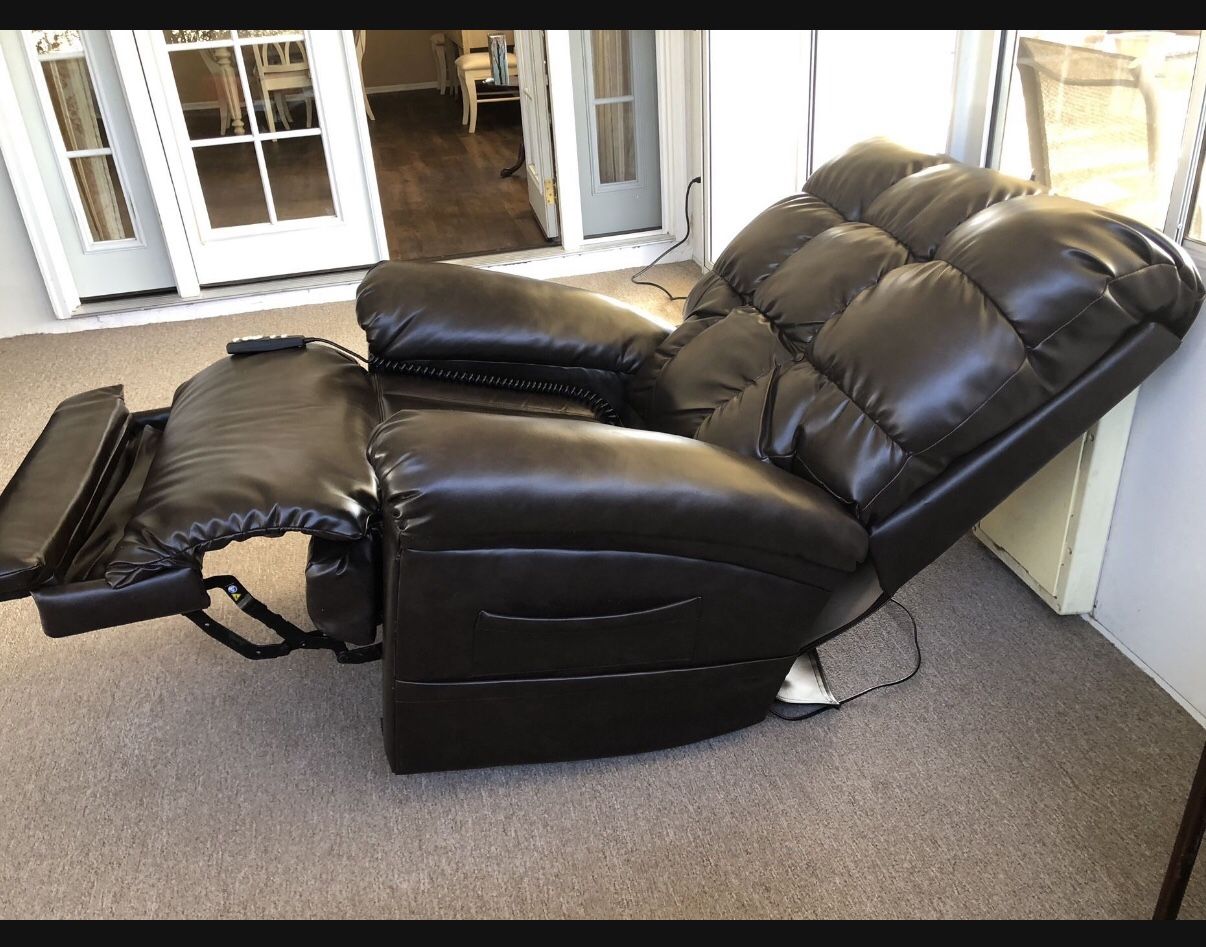 Power Lift Recliner Chair For Tall Heat & Massage
