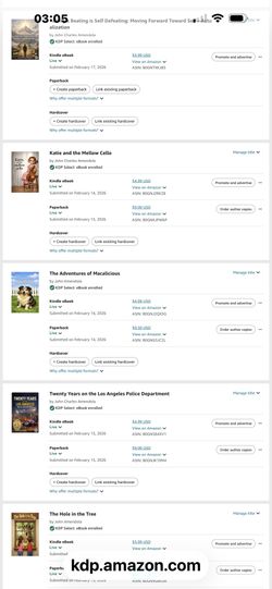 Children’s Books, AI Thrillers, Supernatural Books & 18+