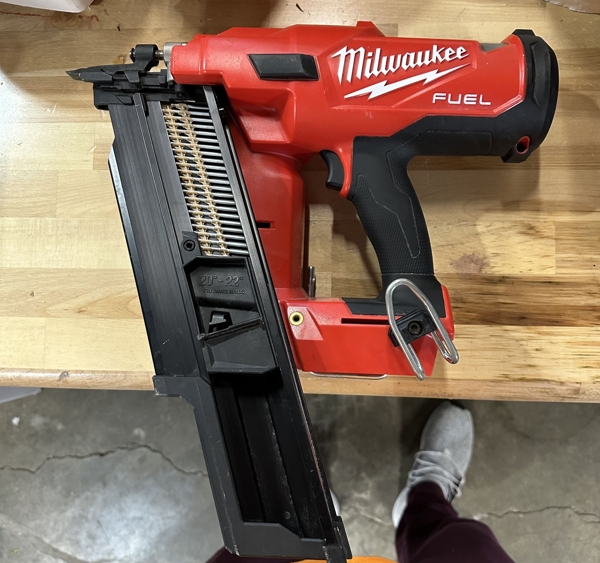 Milwaukee M18 21° Framing Nailer Used (TOOL ONLY)