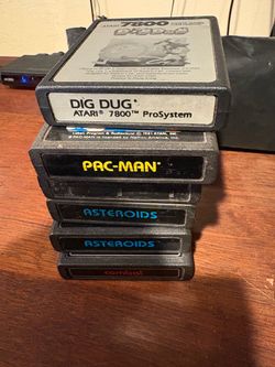 Atari 2600 and 7800 games