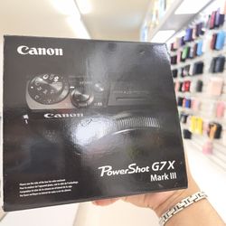 Canon G7X MARK III