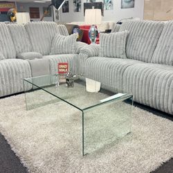 Beautiful Light Grey Power Reclining Sofa&Loveseat Available Limited Time Only $1999