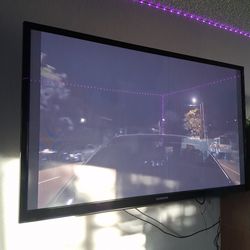 65" TV with wall mount