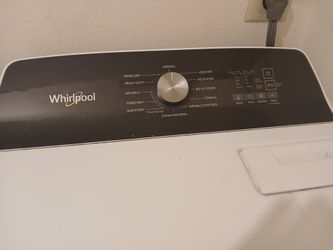 Whirlpool washer and dryer
