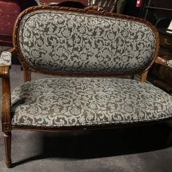 Vintage Accent Bench / Loveseat / Settee