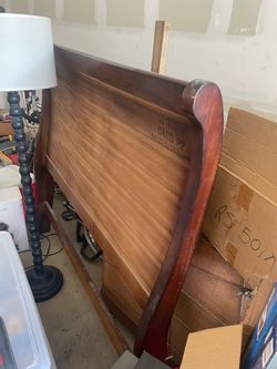 Full Size wooden bed frame $100 OBO