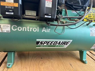 Speedaire 80-Gallon Duplex Air Compressor (Model 5Z702A) — Excellent Condition
