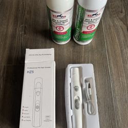 Pet Nail Grinder + Shampoo