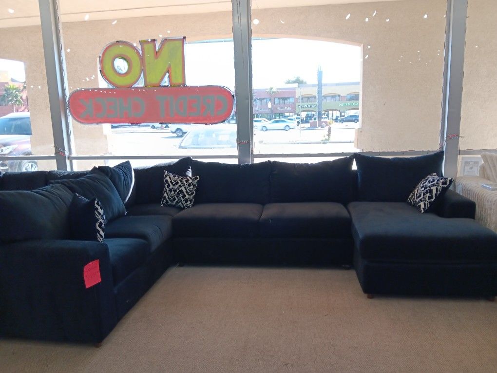 Black Sofa $10 Down