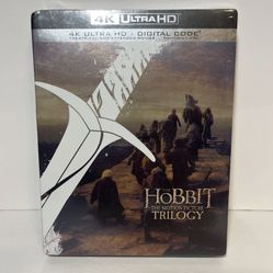 The Hobbit Trilogy: Theatrical & Extended Collection (4K Ultra HD) Brand New