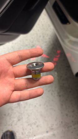 Tesla Steering Wheel Bolt
