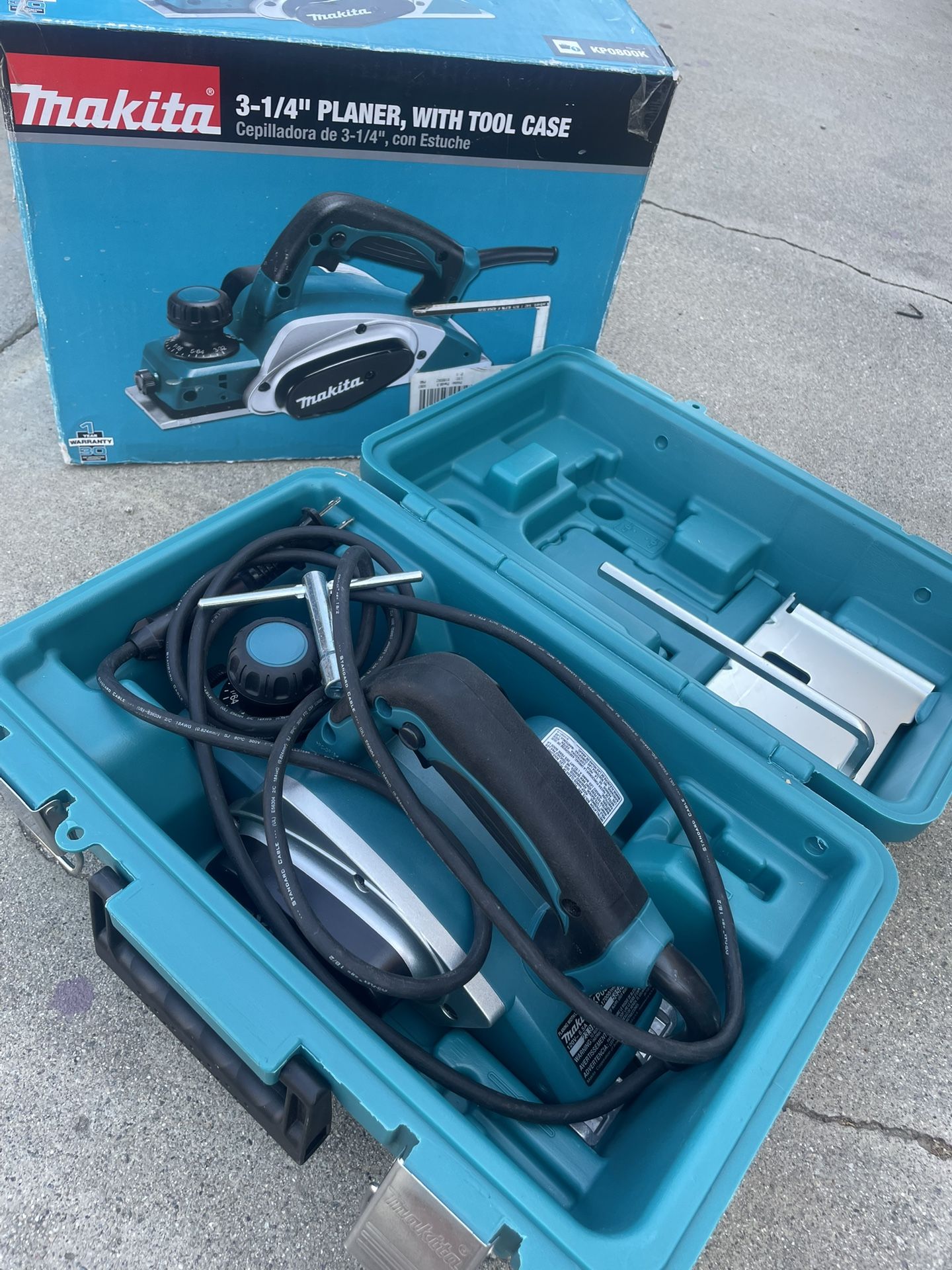 Planer With Tool Case