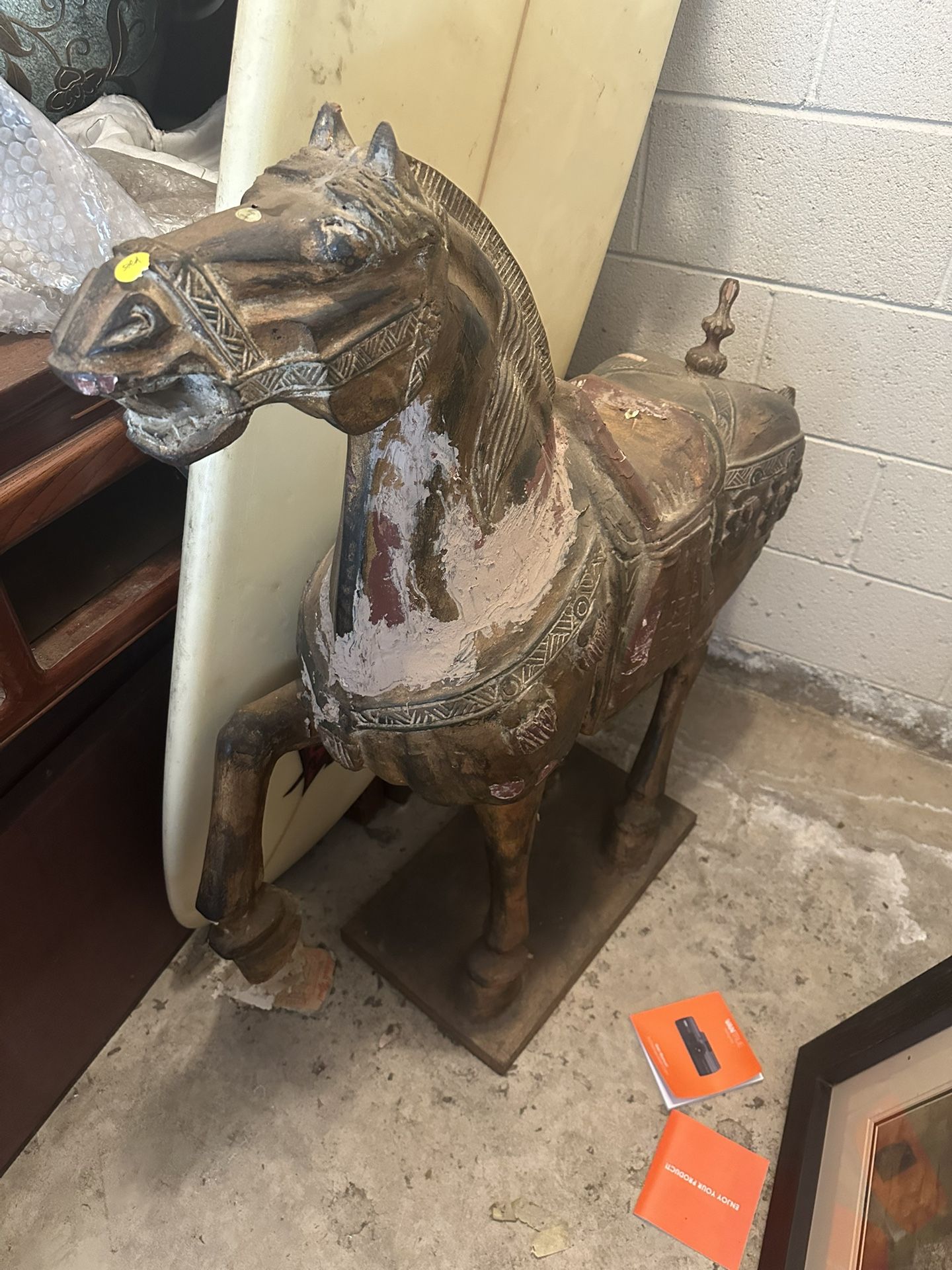 Oriental Wooden Model Horse