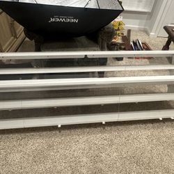 White Wood Shelving Unit