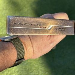 Ping Karsten TR Zing Putter; 31” Right Handed; w/ Headcover