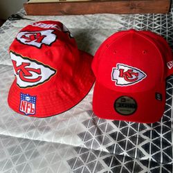 (2) Kansas City Chiefs Hats New