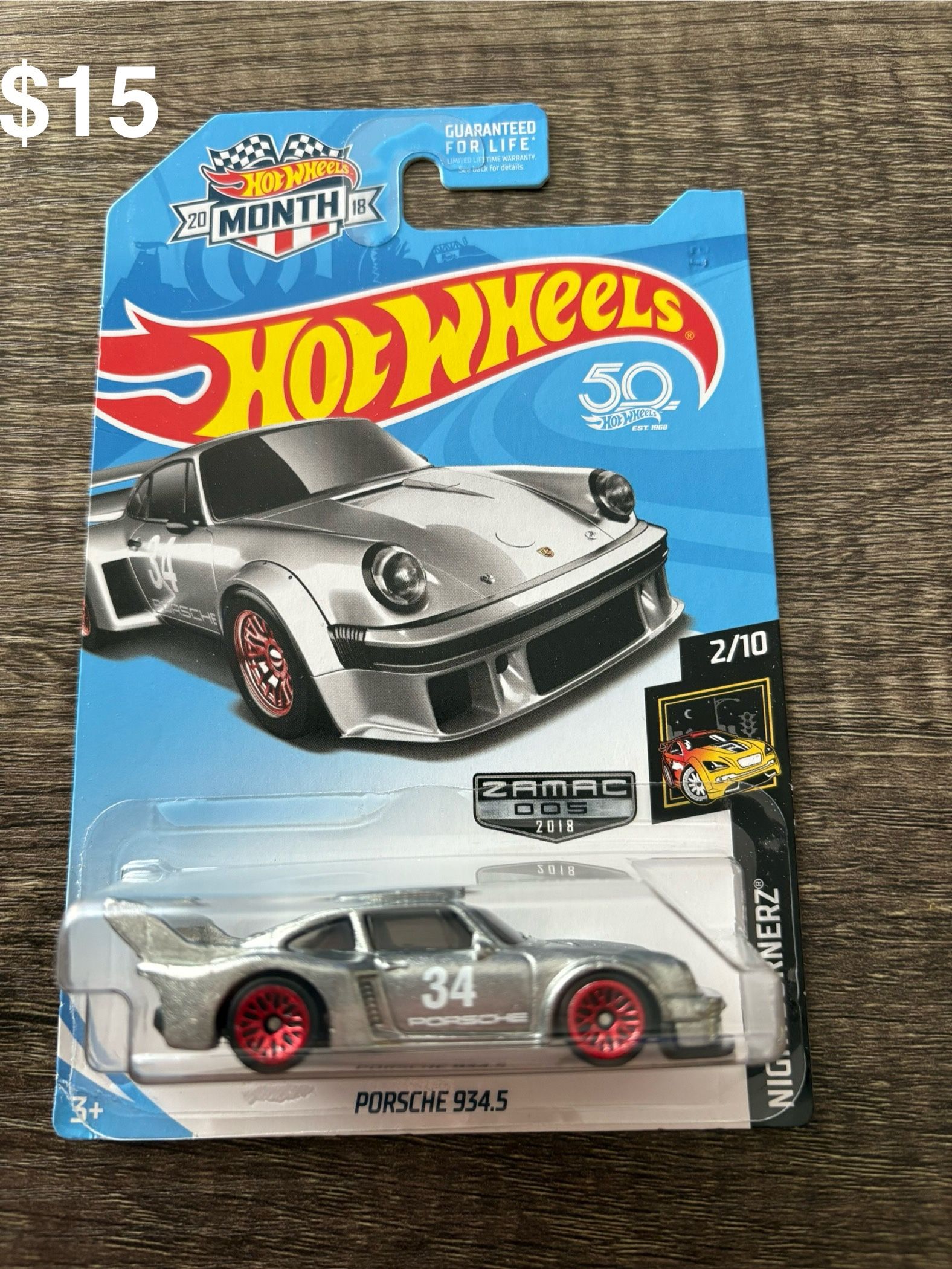 Hot Wheels Porsche 934.5 Zamac 