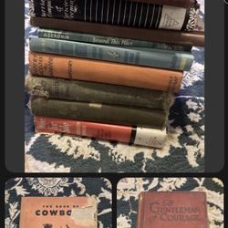 Lot of Old Books Hardcover - 1 Softcover 1900s - 1940s