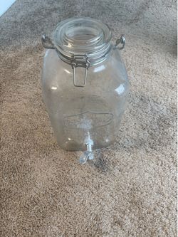Water Glass Jar