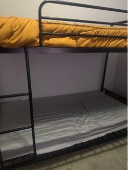 Free Bunk bed with mattresses