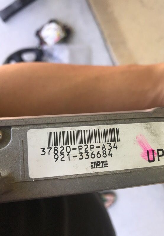 1997 Honda Civic OBD II (2) ECU D16y7 5-speed Manual Transmission