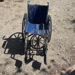 Blue  Wheelchair