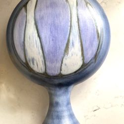 Vintage John Dunlap Harstine Island Studio Pottery Very Large Unique Art Vase   Amazing piece of art hand thrown by John Dunlap - artist stamped and s