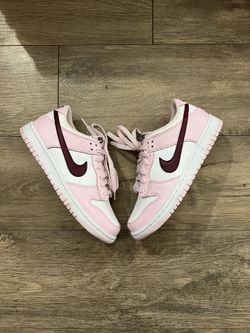 Nike Dunk Lows Pink Foam 7y
