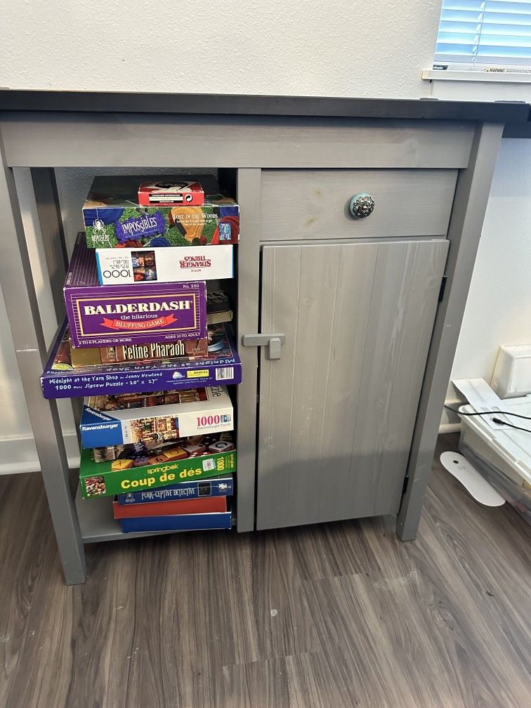 OLOFSTORP Storage Island: With an Extendable Top
