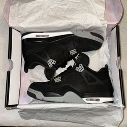 Jordan 4 Retro Se Black Canvas
