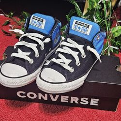 Boys Size 2 Converse Mid Tops
