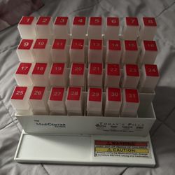 Monthly Pill Holder