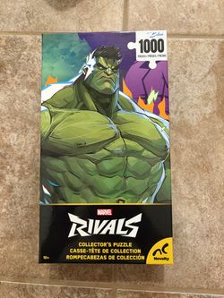 Marvel Rivals Hulk 1000-Piece Collector's Puzzle