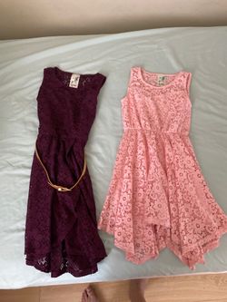 Girls dresses 7-10 years old $10 for both