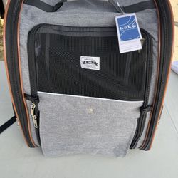 Leke Expandable Back Pack Cat/dog Carrier 