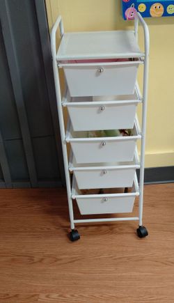 WHITE PORTABLE SHELVING FOR SALE