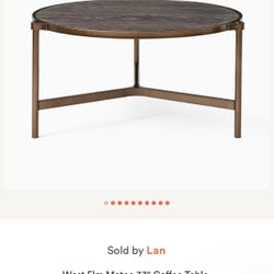 West Elm Mateo 33" Coffee Table