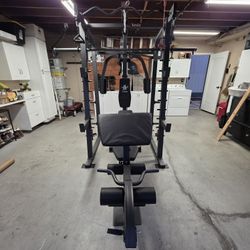 Smith Machine 2001 | Multi-Use Adj Bench | Gym Equipment | Fitness | Squat Rack | Excercise |🔴WEIGHTS AND BARBELL SOLD SEPARATELY 🔴 FREE DELIVERY 🚚