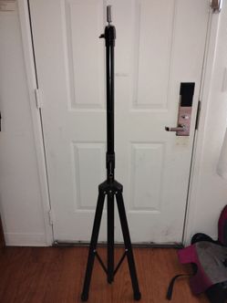 Professional Wig Display Stand Tripod, 33.5 Inch Adjustable Mannequin Head Stand for Training Heads