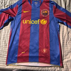 Messi soccer jersey size large