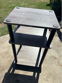 Three Tier Wooden Shelf / Nightstand
