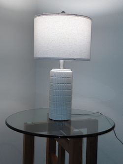 Two table lamps