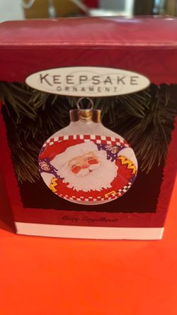 Hallmark Keepsake Mary Engelbreit Santa Ornament